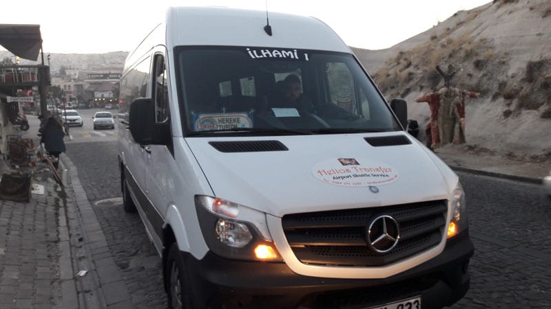 shuttle service in Cappadocia