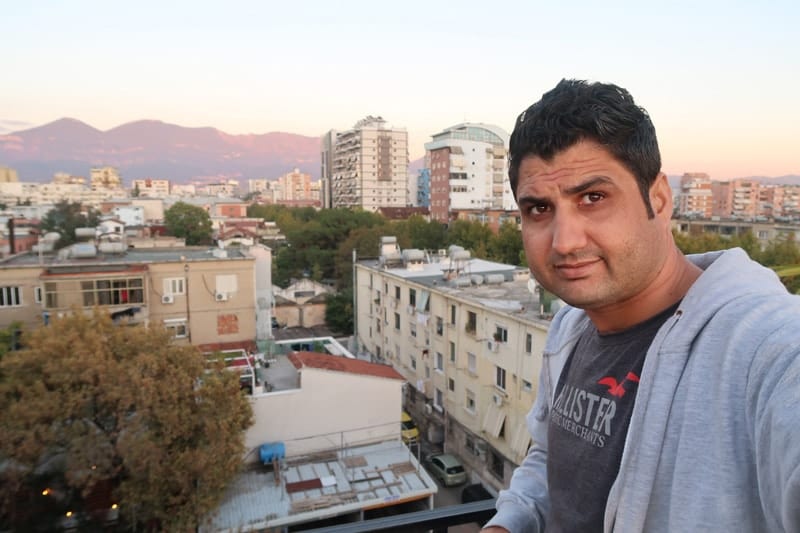 Abdul Wali in Tirana City