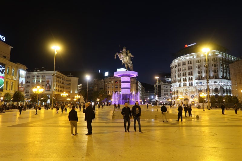 City Center Square Skopje