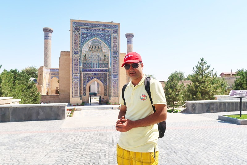 Amir's tomb or Gur-e-Amir in Samarkand