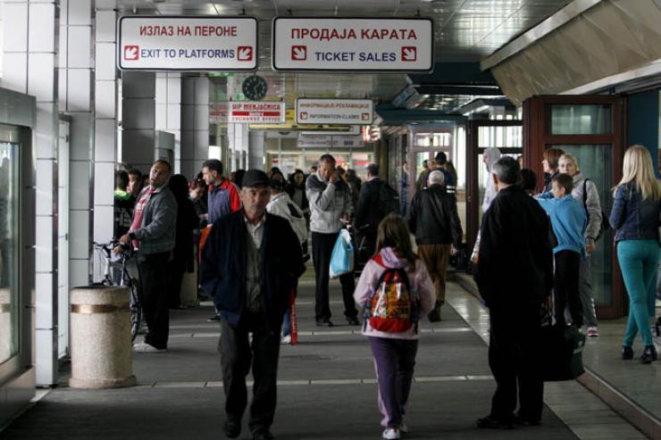 belgrade bus station inside